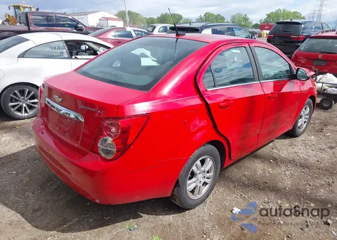 2012 Chevrolet Sonic 2Lt из США, поврежденный, VIN 1G1JC5SH4C4115895